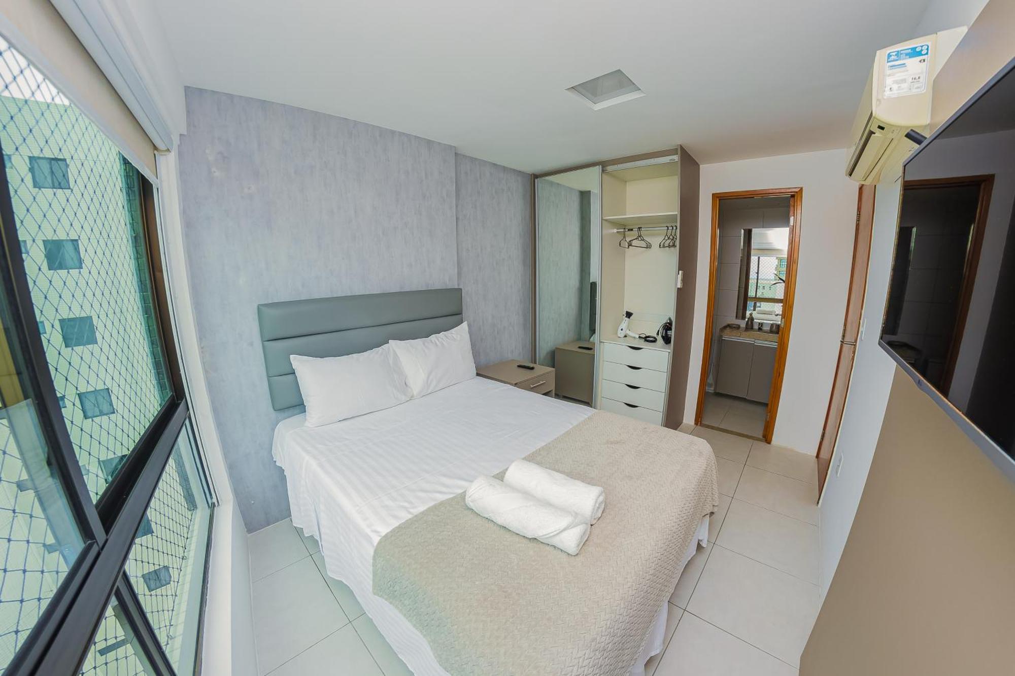Apartamento, Vista Mar, Praia De Boa Viagem, Hospedes Exigentes! Recife Dış mekan fotoğraf